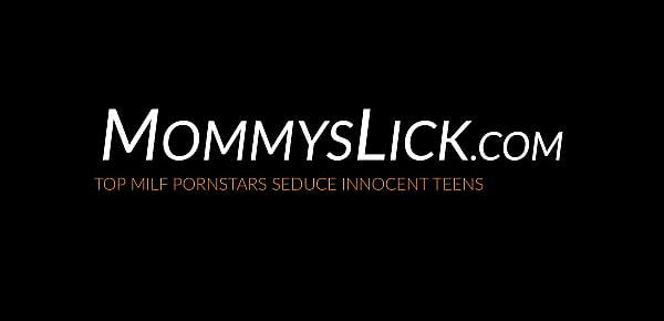  Kenna James teases her clit while ass tongued by stepmom